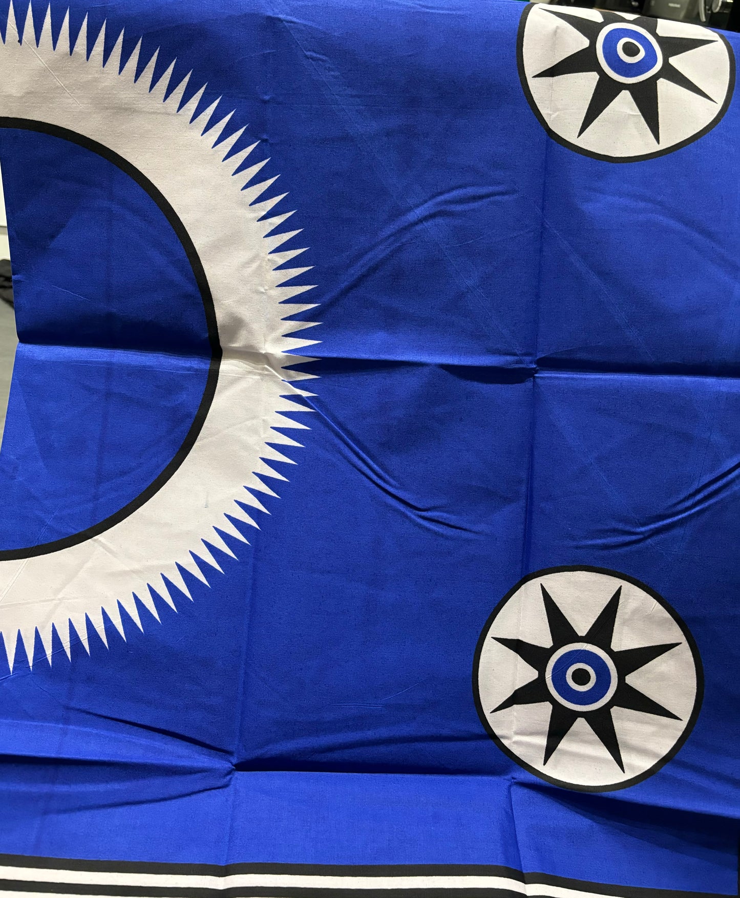 Blue Sun ancestral cloth
