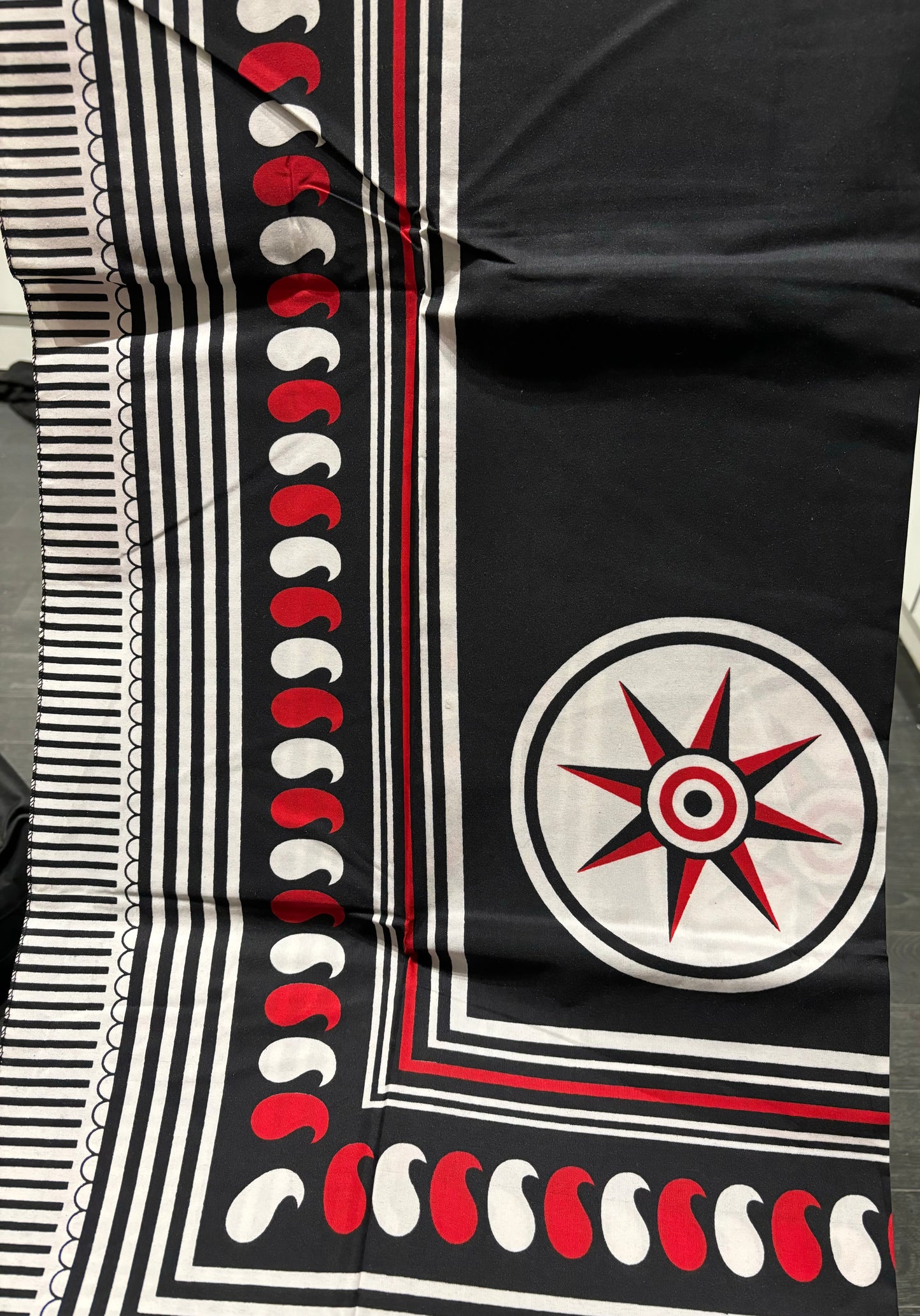 Black Sun ancestral cloth