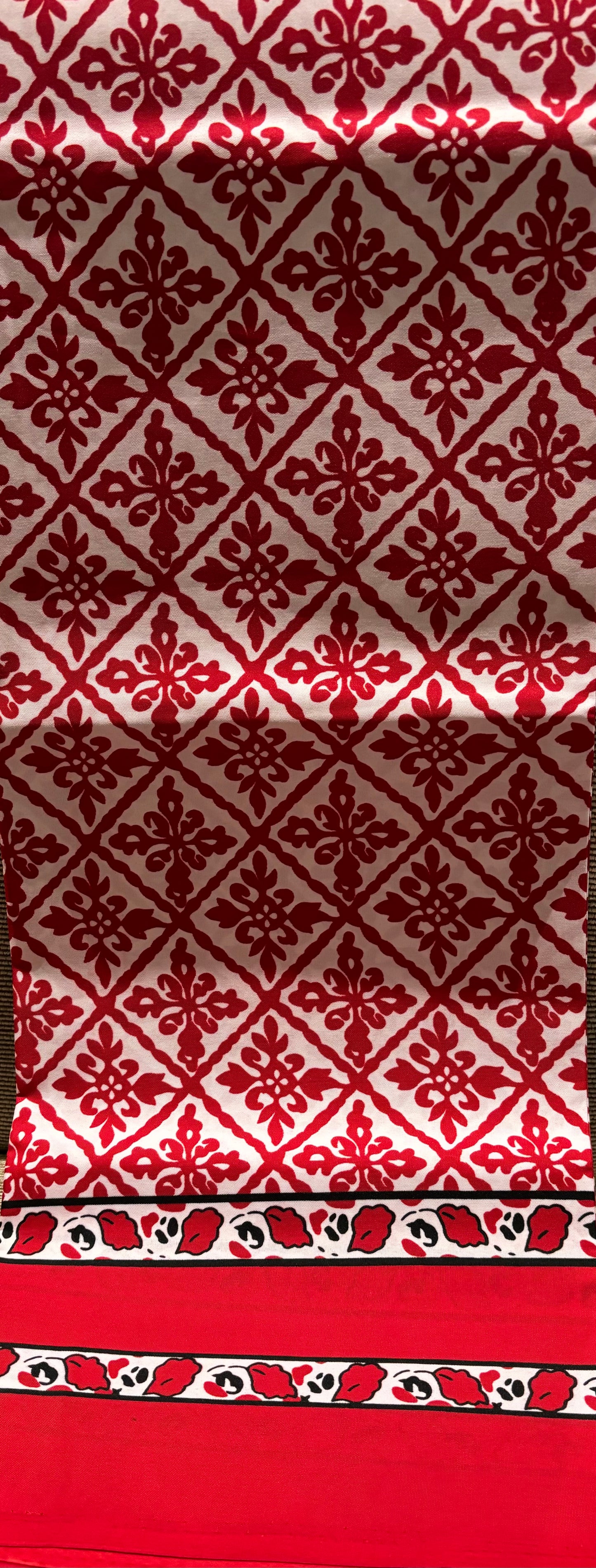 Red Njeti Ancestral Cloth