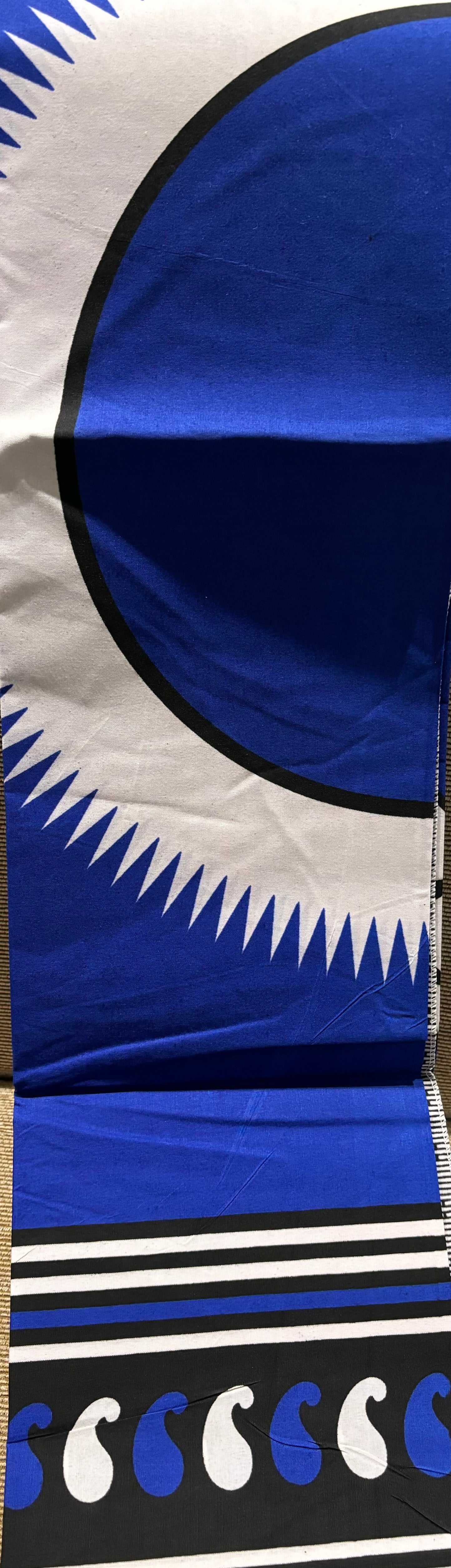 Blue Sun ancestral cloth