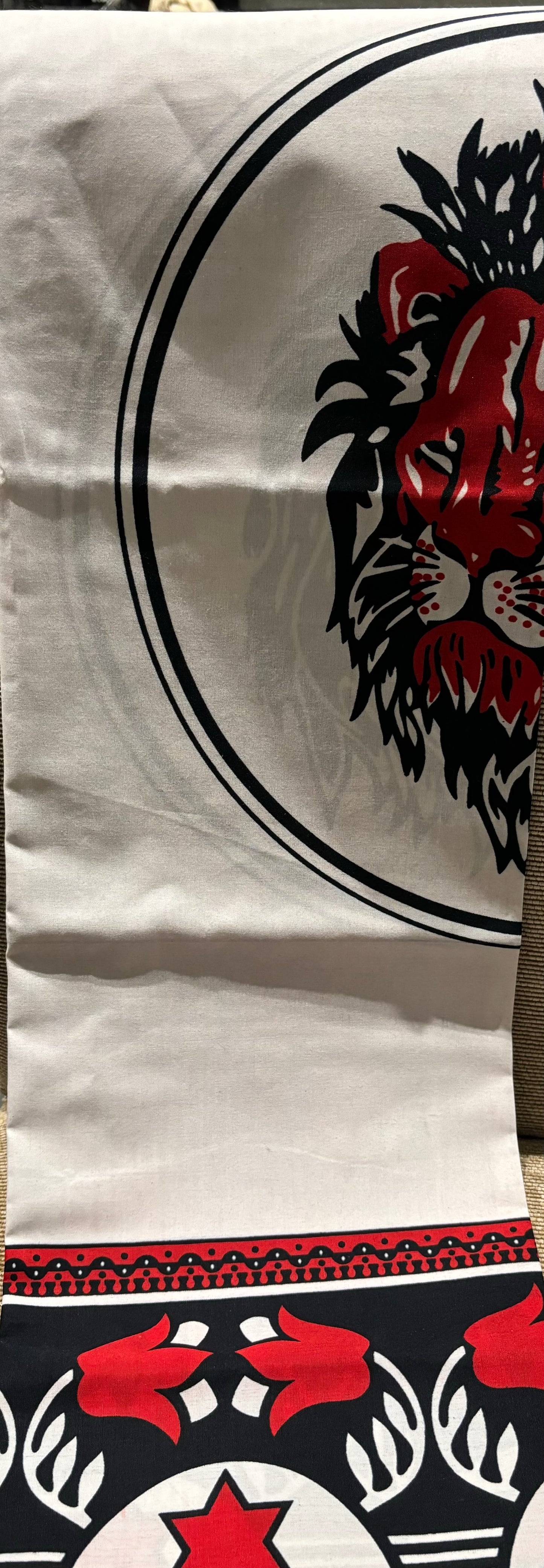 White Lion ancestral cloth