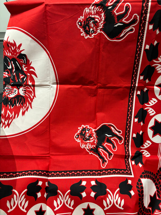 Red Lion ancestral cloth