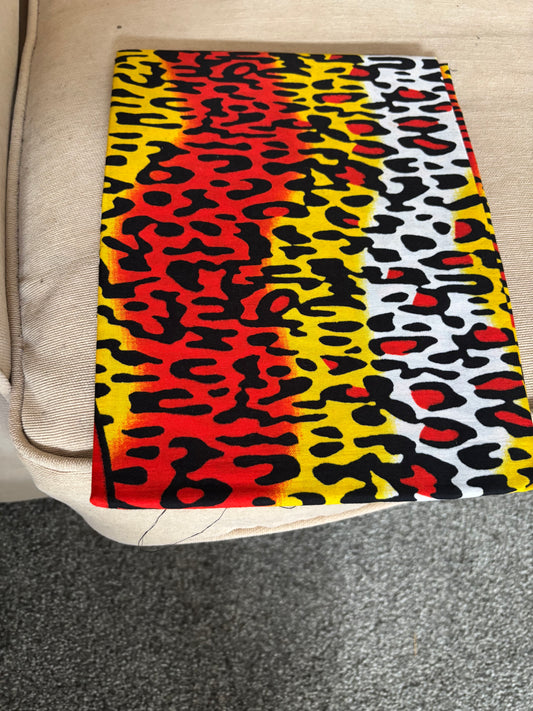 Multi coloured leopard Ancestral Cloth