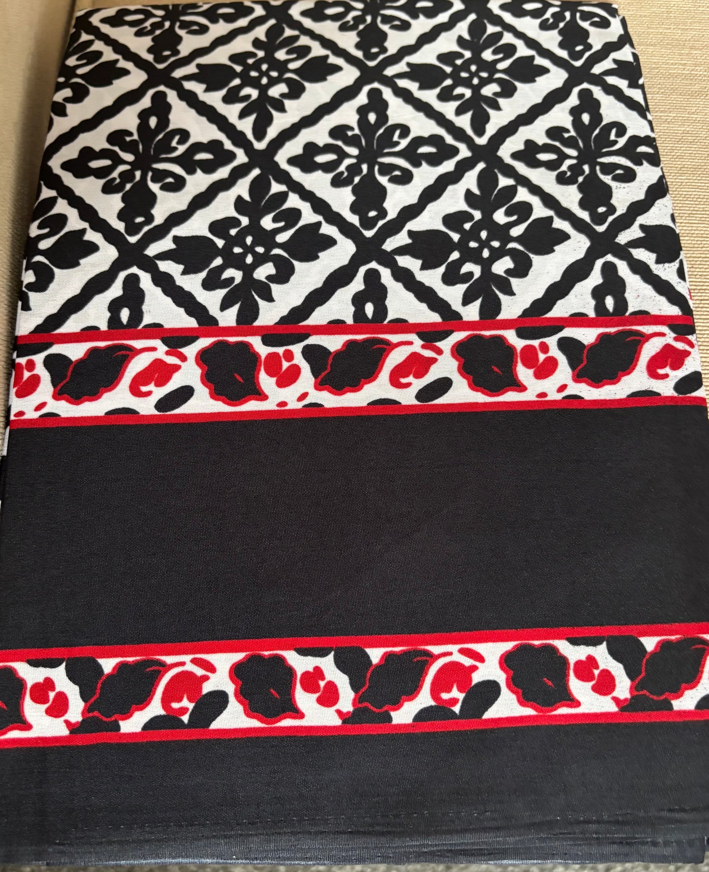 Black Njeti Ancestral Cloth